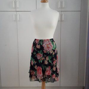 NWOT Silk Knee Ralph Lauren Skirt sz 16